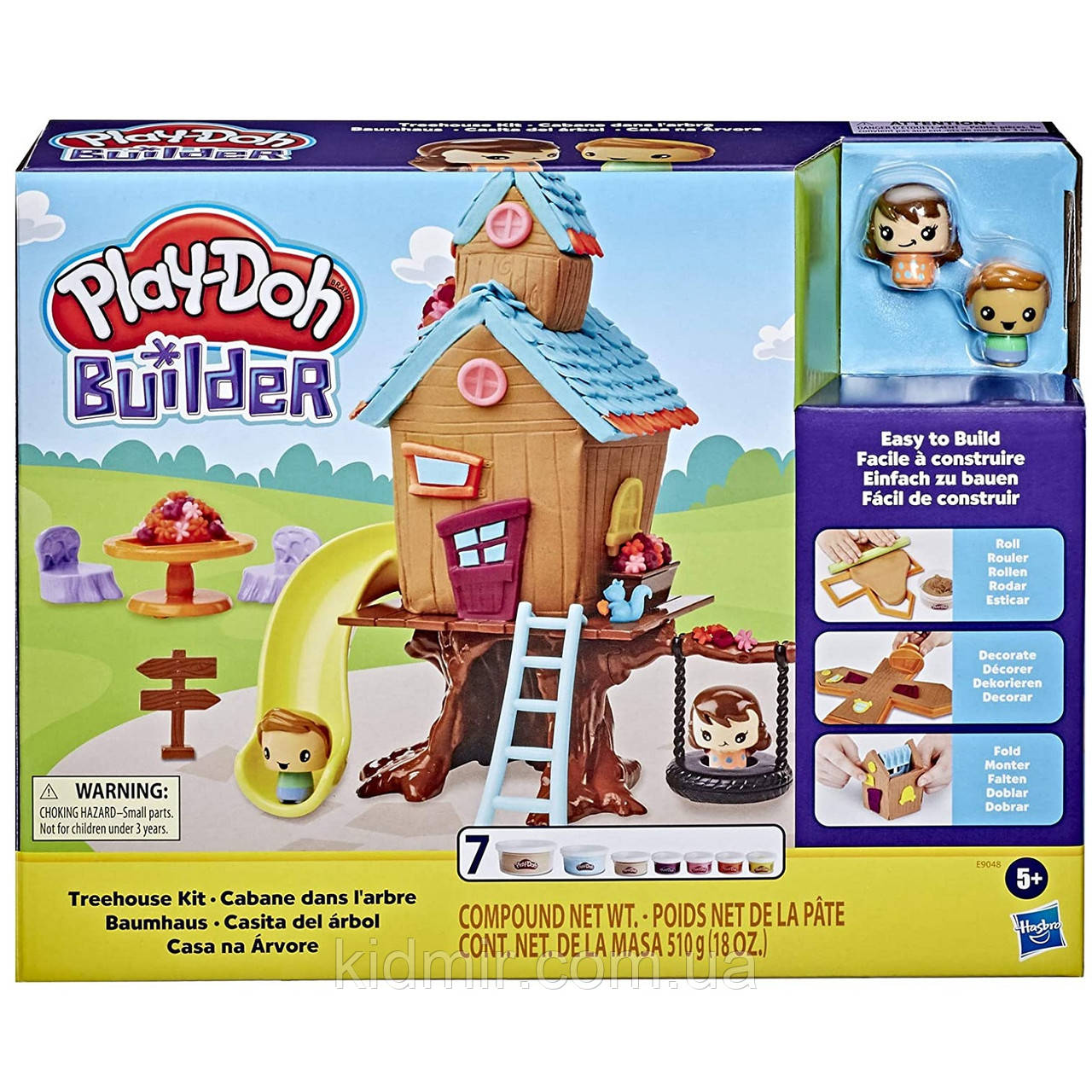 Плей-До набір пластиліну Будиночок на дереві Play-Doh Builder E9048