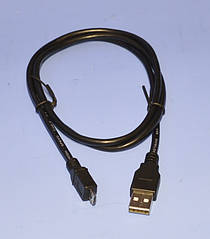 Шнур шт.міcro USB-5pin - шт.USB-A Cabletech Eco-Line 1.0м KPO4009-1.0