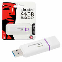 USB флеш накопитель Kingston 64Gb DataTraveler Generation 4 (DTIG4/64GB)