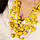 Жовте намисто з дерева "Спогади Насті" в етнічному стилі, фото 7