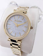 Часы наручные женские металлический браслет цвет лимонное золото Guardo 012502-3 2