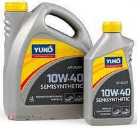 Моторое масло YUKO Semisynthetic 10w40 SL/CF 1л Для современных бензиновых и дизельных двигателей автомобилей 4