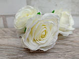 Троянда штучна, головка d-8cm, h-8cm, фото 7