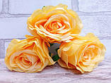 Троянда штучна, головка d-8cm, h-8cm, фото 8