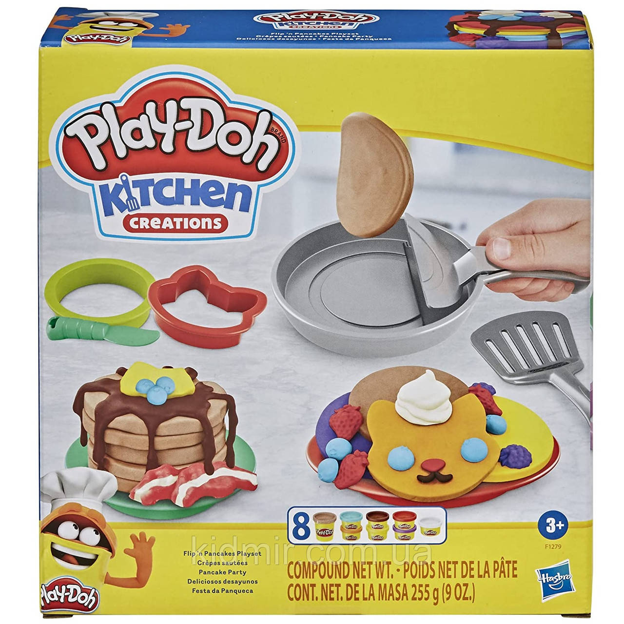 Плей-До набір пластиліну Млинці Летючі диски Play-Doh Kitchen F1279