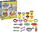 Плей-До набір пластиліну Млинці Летючі диски Play-Doh Kitchen F1279, фото 4