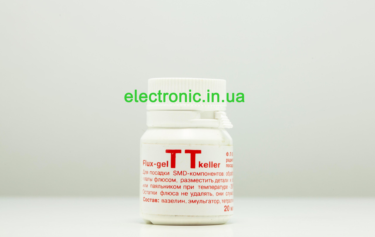 Флюс-гель паяльний TT CELLER, 20 мл.