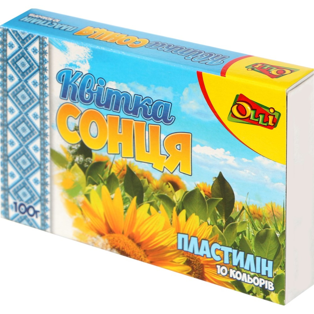 Пластилін Olli 100гр, 10кол.