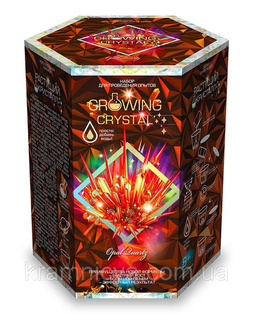 Набір для вирощування кристалів GROWING CRYSTAL (GRK-01-06)