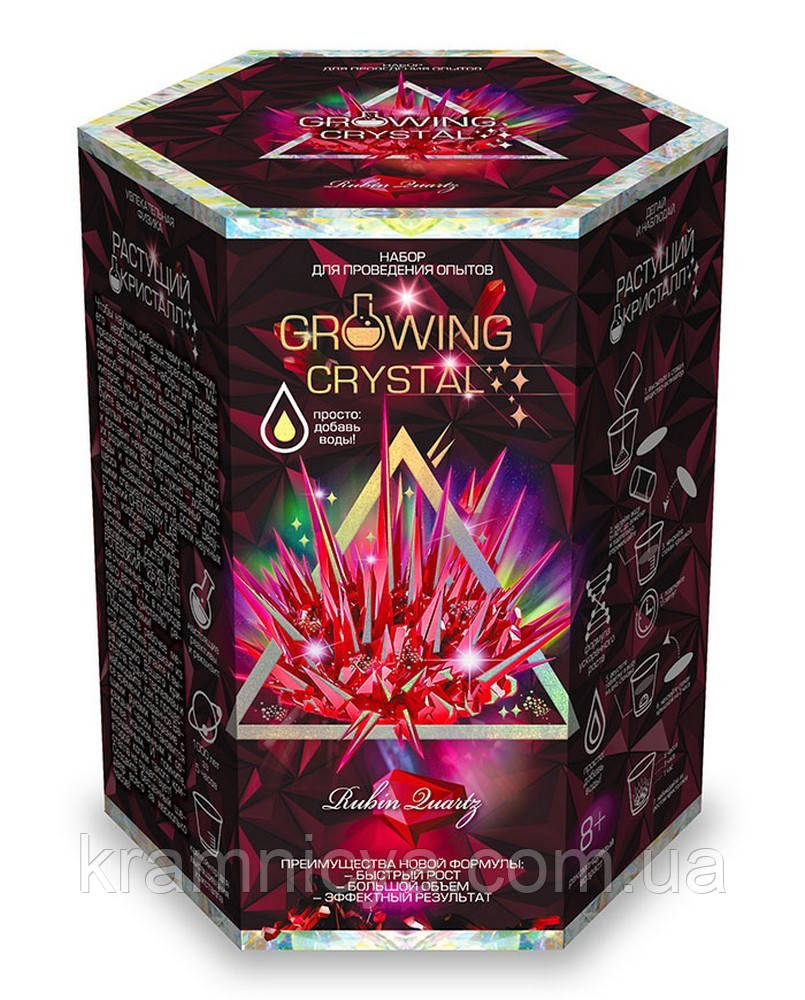 Набір для вирощування кристалів GROWING CRYSTAL (GRK-01-03)