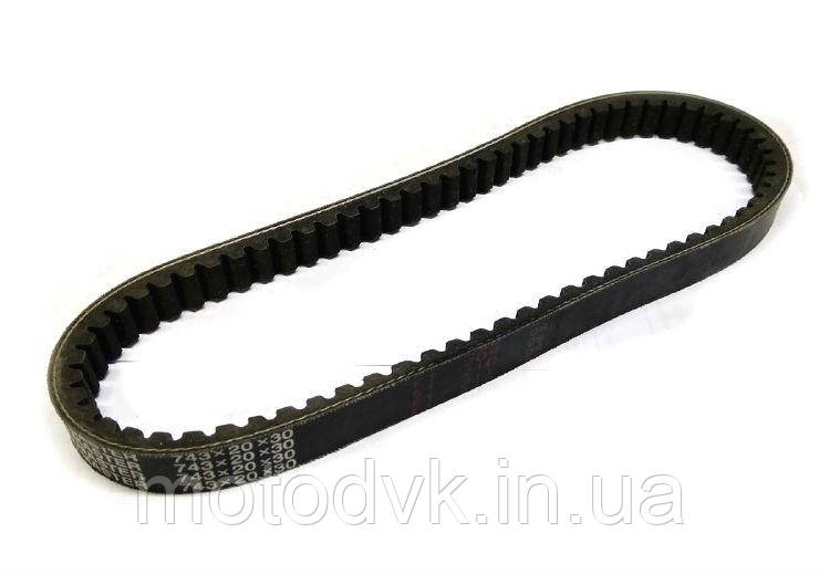 Ремінь на скутер 743*20*30 MotoMaster