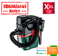 Аккумуляторный строительный пылесос METABO AS 18 HEPA PC Compact (Без АКБ и ЗУ)