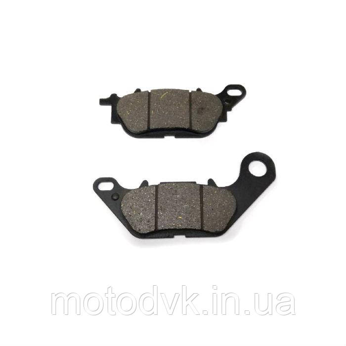Колодки гальмівні на мотоцикл Yamaha YBR-125 Custom, Jupiter MX, Sniper-135, LC-135, XC-125 Vity, МБК - XC125