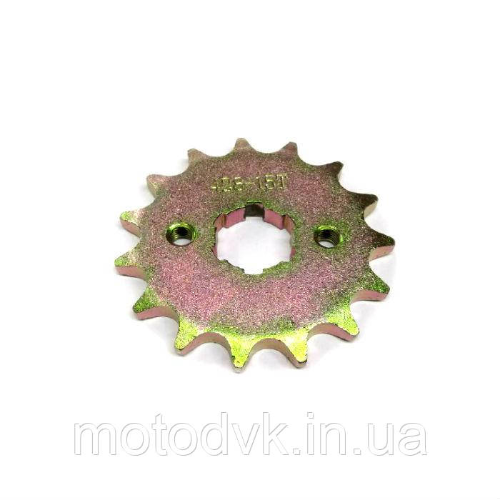 Зірка передня 428*15 зубців на мотоцикл CB, CG 125-250, Minsk Sonik