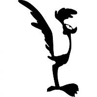 Вінілова наклейка на автомобіль - The Road Runner | Дорожній бігун