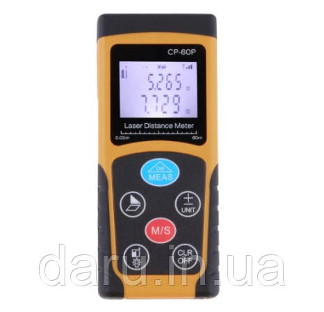 Лазерний далекомір ( лазерна рулетка ) CP-60P (від 0,05 до 60 м)