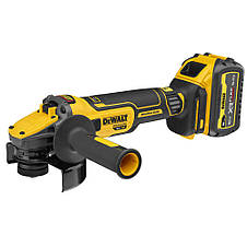Шліфмашина кутова — болгарка акумуляторна безщіткова DeWALT DCG409T1, фото 3