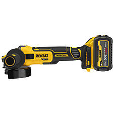 Шліфмашина кутова — болгарка акумуляторна безщіткова DeWALT DCG409T1, фото 4