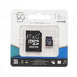 Карта пам'яті T&G 16 ГБ Micro SD Класс 10 + адаптер