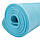Коврик (мат) для йоги та фітнесу Springos NBR 1 см YG0033 Sky Blue, фото 5