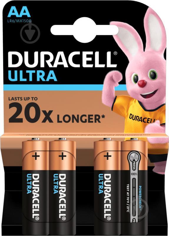 Батарейки Duracell ultra AA LR6