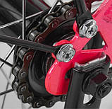 Велосипед дитячий двоколісний Corso CL-16804 16" зростання 100-120 см вік 4 до 7 років рожевий, фото 7