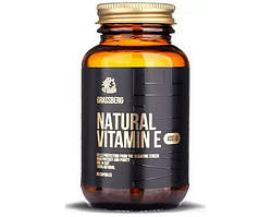 Grassberg Natural Vitamin E 400 IU (268 mg) caps 60