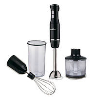 Ручний занурювальний блендер 3 в 1 600Вт EISEN EBSS-600SCB