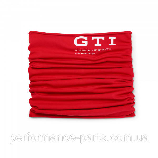Volkswagen 5HV084303A645 Багатофункціональний шарф GTI Універсальний шарф-труба Петля для голови червоний
