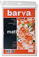 Фотобумага Barva, матовая А4, 180 г/м2, 50 л, серия "Original" (IP-A180-032).