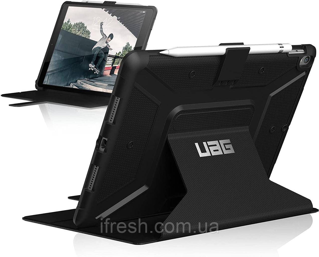 Чохол Urban Armor Gear Folio для iPad 10.5 (Pro/Air 3) - Metropolis, Black (X001GCXIAV)