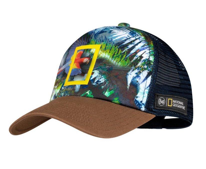 Кепка Buff L/XL Trucker Cap NatGeo™ Scarlett Macaw, фото 1