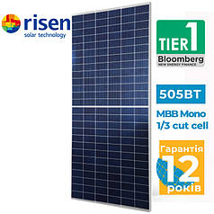 Сонячна панель Risen 505 RSM110-8-505M 505 Вт