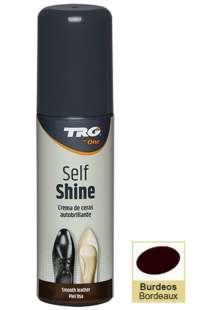 Рідкий крем для взуття бордо TRG Self Shine, 75 мл