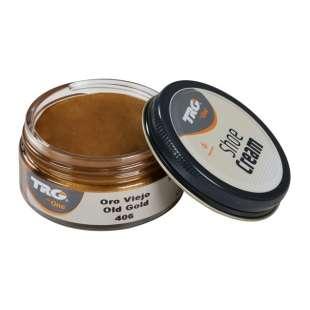 Крем для взуття з гладкої шкіри 406 TRG Shoe Cream, 50 мл старе золото