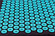 Масажний килимок Аплікатор Кузнєцова + валик масажер для спини/шиї/ніг/стоп/голови/тіла OSPORT Pro (apl-011), фото 10