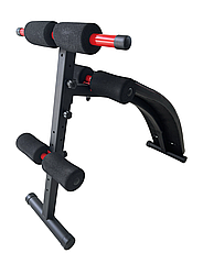 Лавка для преса гнута складна Magnus Тренажери для преса, гіперекстензії ергономічна, фото 2