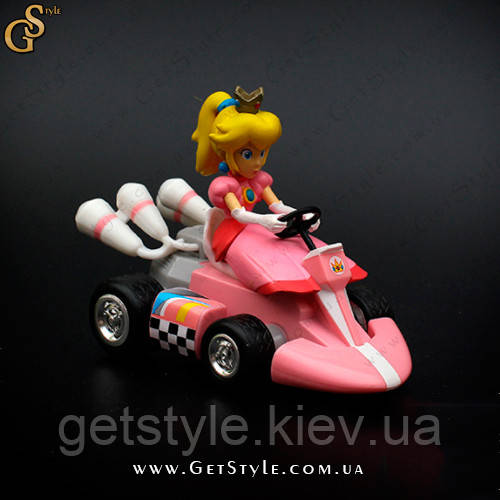 Іграшка машинка Принцеса Піч — "Princess Peach Car" — 12.5 х 7.5 см, фото 1