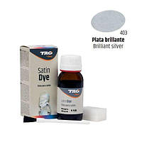 Краска №403 Brilliant Silver (Светло серебряный) для сатина TRG Satin Dye, 50 мл