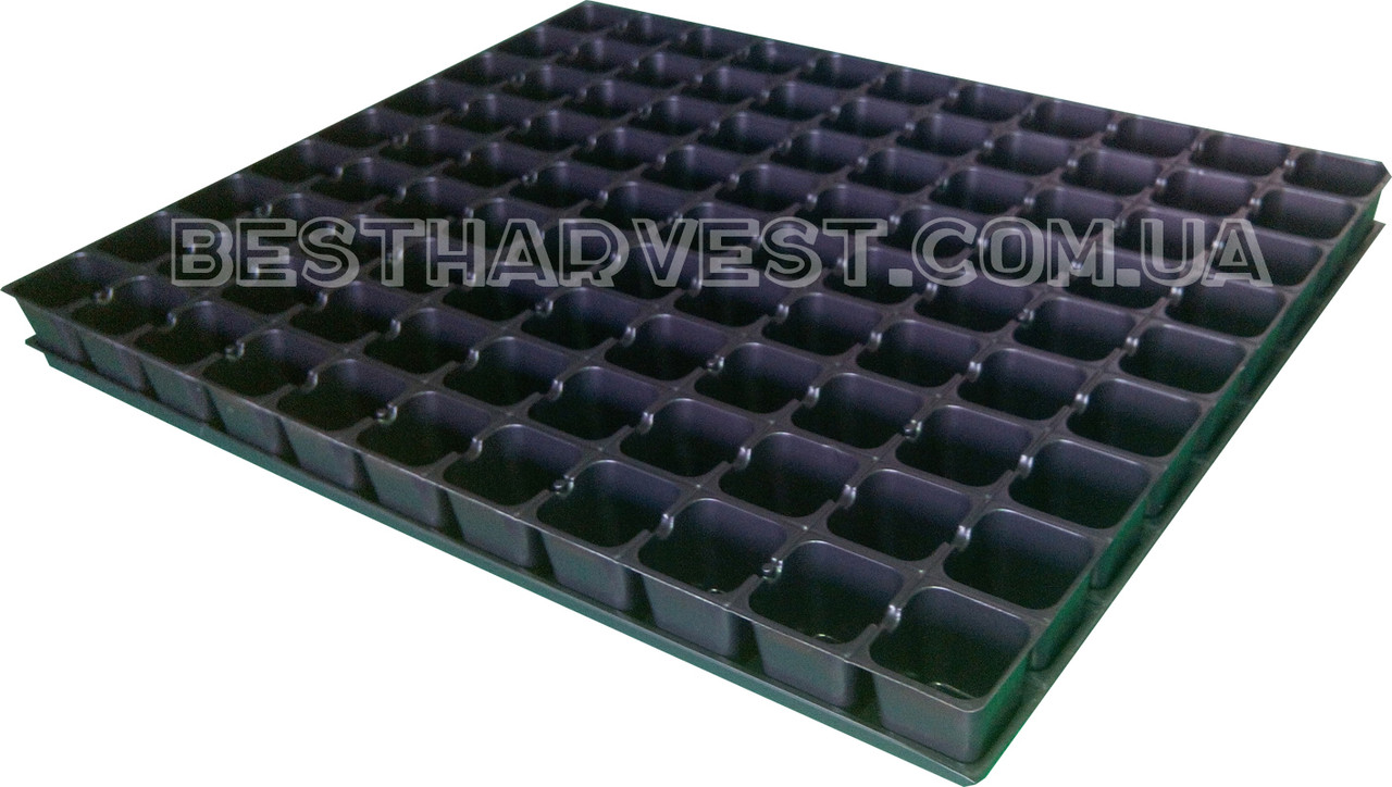 Касета і піддон для розсади на 99 комірок