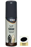 Жидкий крем для обуви черный TRG Self Shine, 75 мл