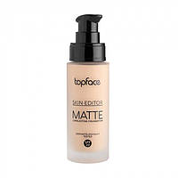 Тональная основа для лица Topface Skin Editor Matte SPF 20, с матирующим эффектом, 30 мл, №05