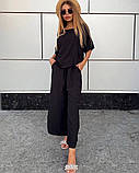 Повсякденний жіночий прогулянковий костюм літній, фото 3