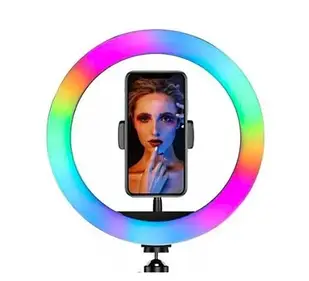 Світлодіодне селфі-кільце RGB LED MJ300 SOFT RING LIGHT