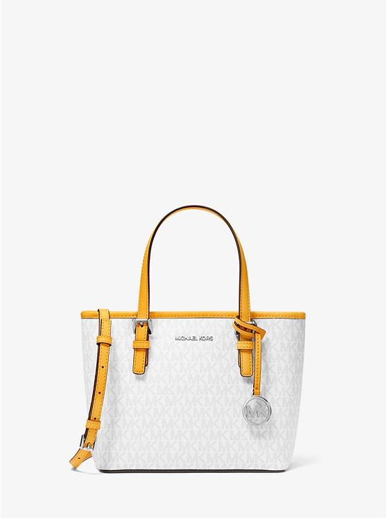 Сумка Michael Kors Jet Set Travel Extra-Small Logo Top-Zip Tote Bag Citrus Multi (35T9STVT0B)
