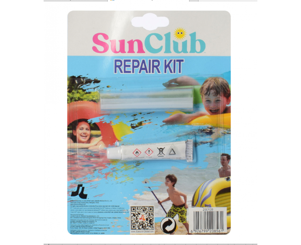 Ремкомплект (клей+латка),на планшеті,13х18х1,5см №290139(36), фото 1