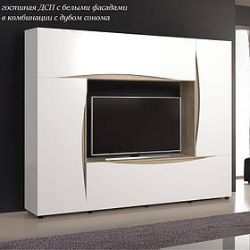 Стильна вітальня Амулет. Стінка у вітальню