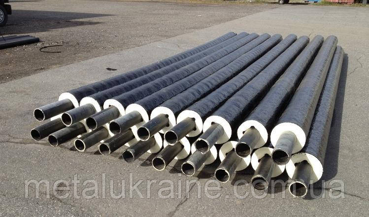 Труба попередньоїзольована в ПЄ оболонці 89х3,5/160, фото 1