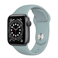 Ремешок силиконовый Sport Band 38mm | 40mm Mist Blue для Apple Watch SE | 6 | 5 | 4 | 3 | 2 | 1