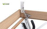 Металеві горищні сходи Bukwood Steel Clips (ножичні), фото 4